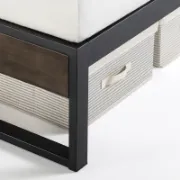 تفصيل سرير من الخيزران الطبيعي