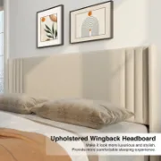 تفصيل سرير ظهر مبطن
