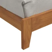 تفصيل سرير بيج خشبي