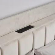 تفصيل سرير بمنفذ شحن