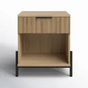 تفصيل كمودينو خشبي بسيط