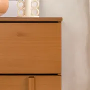 تفصيل كومود من خشب الصنوبر