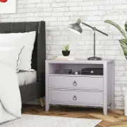 تفصيل كومود بدرجين ورف جانبي عملي