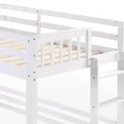 تفصيل سرير أبيض علوي