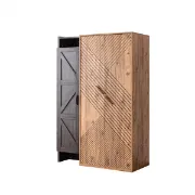 تفصيل دولاب مزدوج الألوان