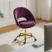 تفصيل كرسي أنيق مخملي
