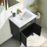 تفصيل وحدة حوض عصري خشب