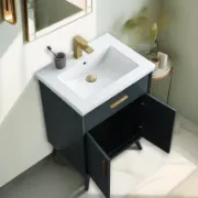 تفصيل وحدة حوض عصري خشب