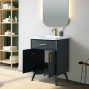 تفصيل وحدة حوض عصري خشب