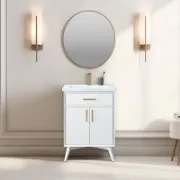 تفصيل وحدة حوض عصري خشب
