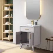 تفصيل وحدة حوض عصري خشب