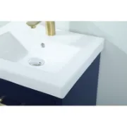 تفصيل وحدة حوض بسطح أبيض من الريزن