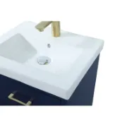 تفصيل وحدة حوض بسطح أبيض من الريزن