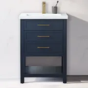 تفصيل وحدة حمّام مع حوض مستطيل