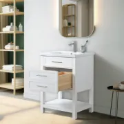 تفصيل وحدة حمّام مع حوض مستطيل