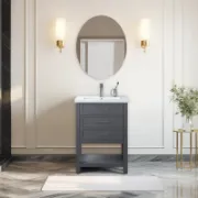 تفصيل وحدة حمّام  مع حوض مستطيل