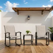 تفصيل كرسي حديقة منحني هزاز